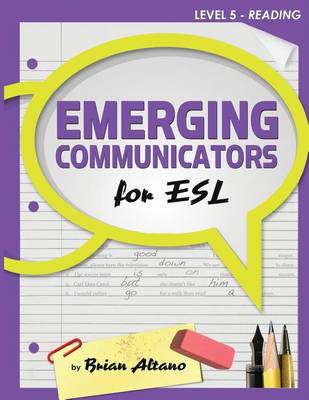 Book cover for Emerging Communicators for ESL - Reading