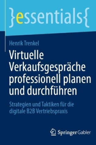 Cover of Virtuelle Verkaufsgespräche professionell planen und durchführen