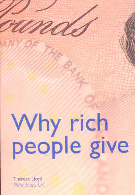 Book cover for Why Rich People Give