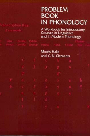 Cover of Problem Book in Phonology