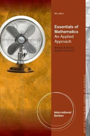 Cover of Essentials of Mathematics