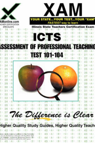 Cover of ICTS Apt Assessment of Professional Teaching Test 101-104