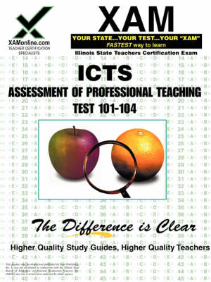 Book cover for ICTS Apt Assessment of Professional Teaching Test 101-104