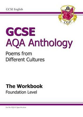 Book cover for GCSE English AQA A Anthology Workbook - Foundation