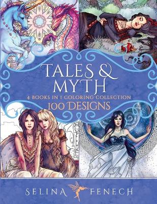 Book cover for Tales and Myth Coloring Collection