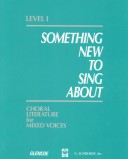 Book cover for Something New to Sing about