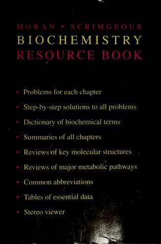 Cover of Biochemistry Resource Pack