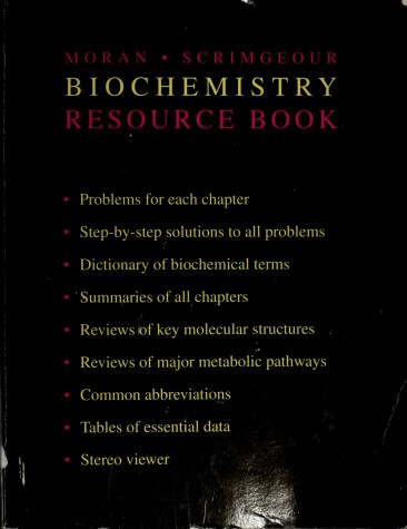 Book cover for Biochemistry Resource Pack