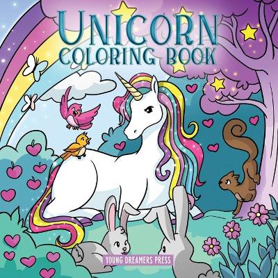 Cover of Unicorn Coloring Book