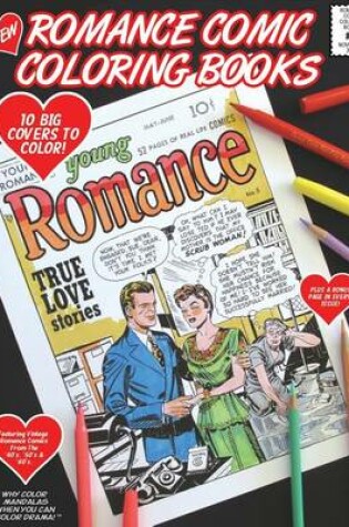 Cover of Romance Comic Coloring Book - #1