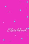 Book cover for Prsonalized Sketchbook for Girls, Pink Cover, 120 Pages, (8.5"x11")