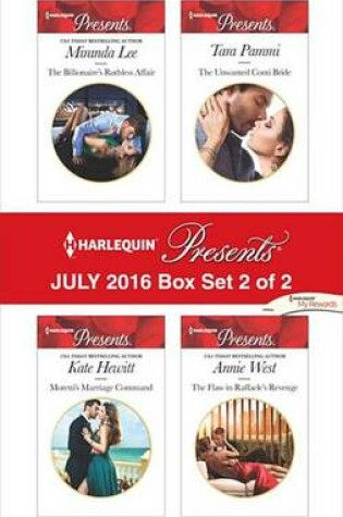 Cover of Harlequin Presents July 2016 - Box Set 2 of 2