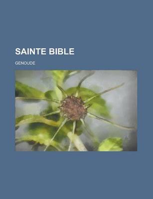 Book cover for Sainte Bible