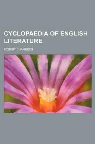 Cover of Cyclopaedia of English Literature