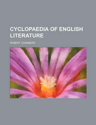 Book cover for Cyclopaedia of English Literature