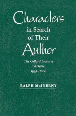 Cover of Characters in Search of Their Author