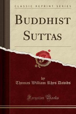 Book cover for Buddhist Suttas (Classic Reprint)