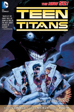 Cover of Teen Titans Vol. 3: Death of the Family (The New 52)