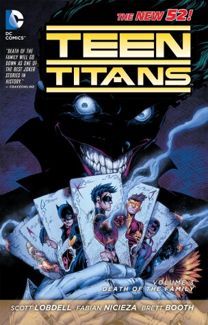 Book cover for Teen Titans Vol. 3: Death of the Family (The New 52)