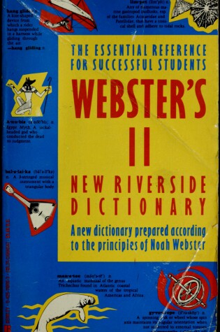 Cover of Websters II/YA