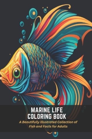 Cover of Marine Life Coloring Book