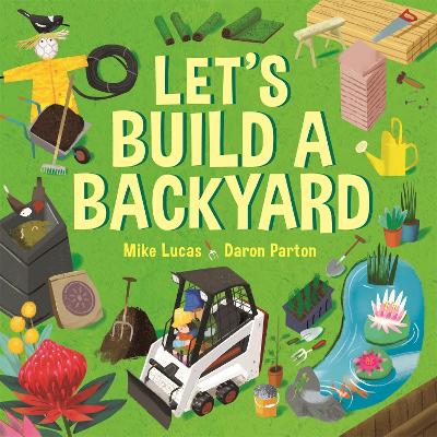 Book cover for Let's Build a Backyard