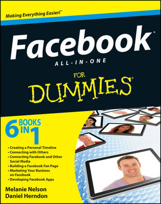 Book cover for Facebook All-in-One For Dummies