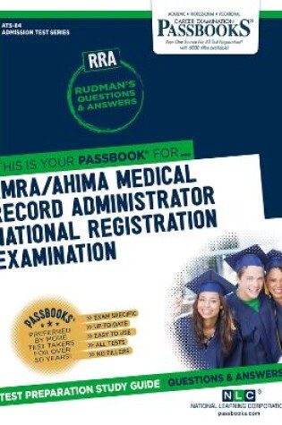 Cover of AMRA/AHIMA Medical Record Administrator National Registration Examination (RRA)
