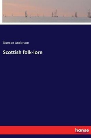 Cover of Scottish folk-lore