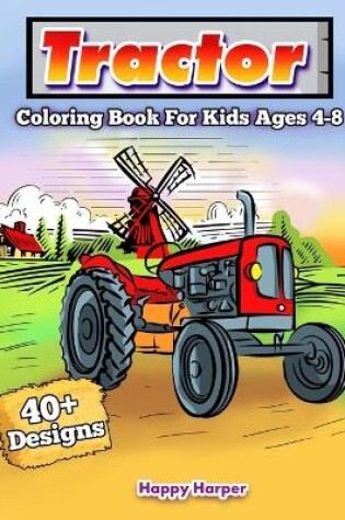 Cover of Tractor Coloring Book