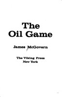 Book cover for The Oil Game