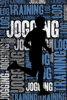 Book cover for Mens Jogging Training Log and Diary