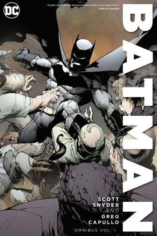 Cover of Batman by Scott Snyder and Greg Capullo Omnibus Volume 1