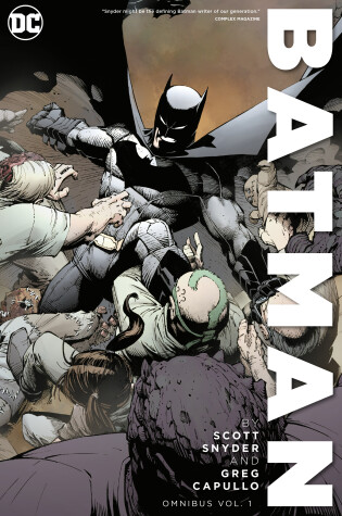 Cover of Batman by Scott Snyder & Greg Capullo Omnibus Vol. 1