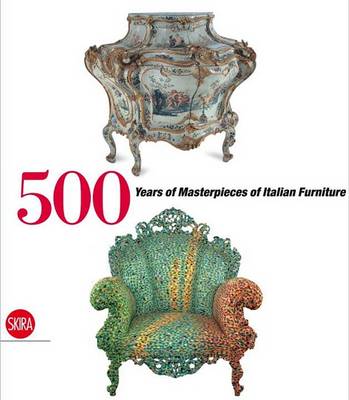Book cover for 500 Years of Italian Furniture: Magnificence and Design