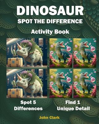 Book cover for Dinosaur Spot the Difference