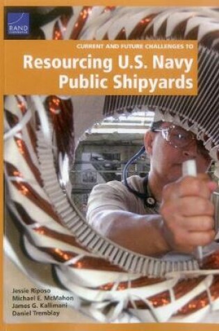 Cover of Current and Future Challenges to Resourcing U.S. Navy Public Shipyards