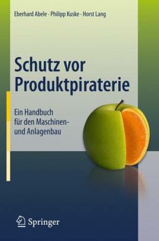 Cover of Schutz vor Produktpiraterie