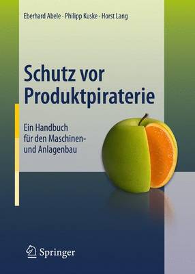 Book cover for Schutz vor Produktpiraterie