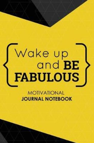 Cover of Motivational Journal Notebook