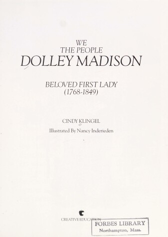 Book cover for Dolley Madison