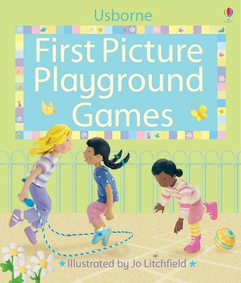 Book cover for First Picture Playground Games