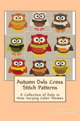 Cover of Autumn Owls Cross Stitch Patterns