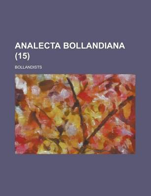 Book cover for Analecta Bollandiana (15 )