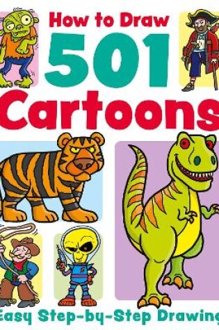 Cover of 501 Cartoons Characters