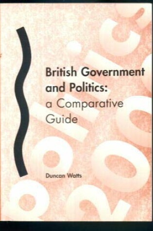 Cover of British Government and Politics