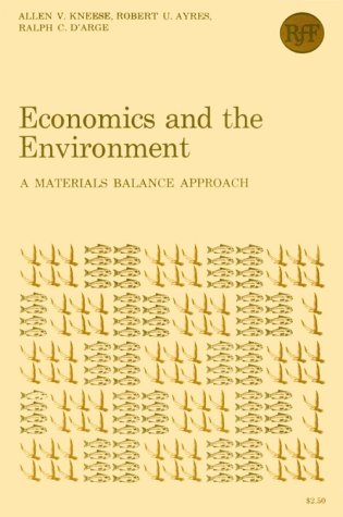 Book cover for Economics and the Environment