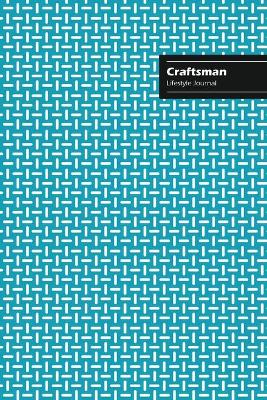 Book cover for Craftsman Lifestyle Journal, Creative Write-in Notebook, Dotted Lines, Wide Ruled, Medium Size (A5), 6 x 9 (Royal Blue)