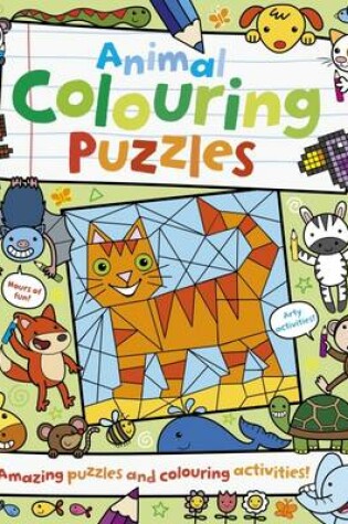 Cover of Animal Colouring Puzzles