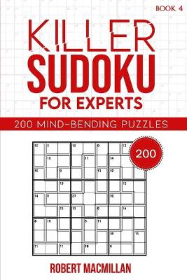 Book cover for Killer Sudoku for Experts, Book 4